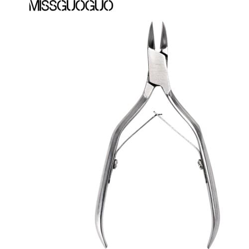 Professional Nail Art Manicure Tool Stainless Steel Nail Art Cuticle Clipper Nipper Scissor Dead Skin Remover Nail