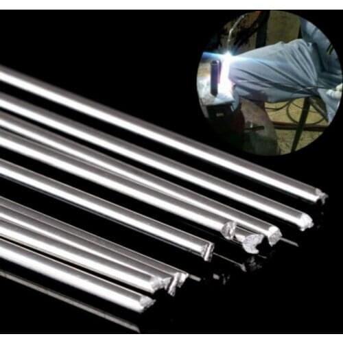10pcsAluminum alloy welding rod Low Temperature Easy Melt Aluminum Weld Bars Cored Wire,for Soldering Aluminum