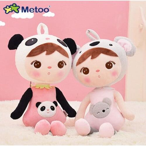 45cm Metoo Kawaii Keppel Sweet Pendant Dolls Stuffed Plush Animal Koala Panda Kids Toys For Children Decoration Birthday Gift