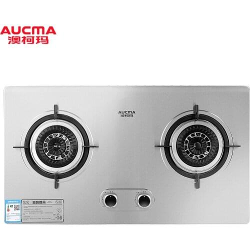 Dual eyes cooktop cooker gas cooktop household cooker large appliance cooking stove for natural gas or bottled gas pressure tank
