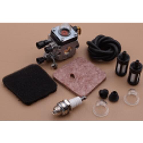 LETAOSK Weed Trimmer Carburetor Carb Air Filter w/ Air Filter Bulb Engine-Assemblies Fit for Stihl Hs45 hedge trimmer fc55 fs310