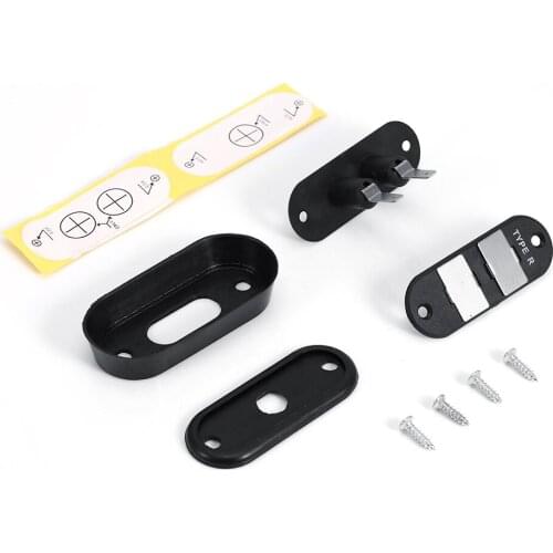 Black Sliding Door Lock Contact Switch For Auto Car Truck Van Alarm Central Locking Systems Auto Accessories