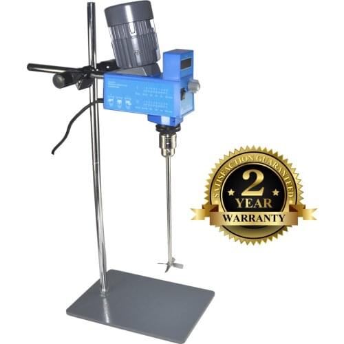 Scientific Digital Lab Overhead Stirrer Electric Industrial Laboratory Liquid Mixer 20L for Medium viscosity