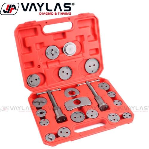 21Pcs Disc Brake Pad Exchanger Caliper Tools Set Brake Caliper Piston Rewind Wind Back Service Tool for VW Audi Ford BMW