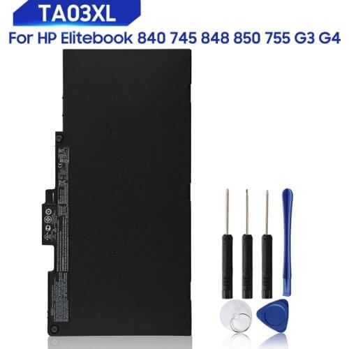 Original Replacement Battery For HP Elitebook 840 755 745 848 850 G3 G4 ZBook 15u G3 G4 MT43 MT42 TA03XL HSTNN-DB7O 4100mAh