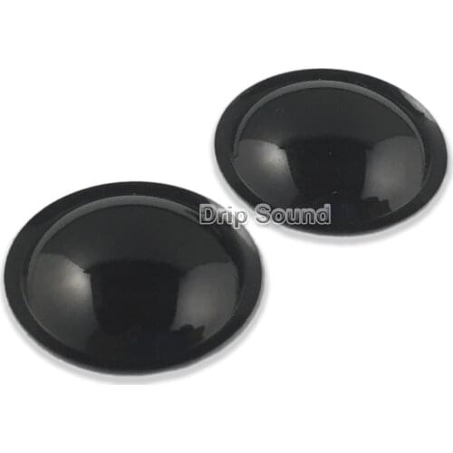 2pcs 18mm Speaker Plastic Dust Cap Bass Subwoofer Dustproof Dome Cone Cover Speaker Repair Parts