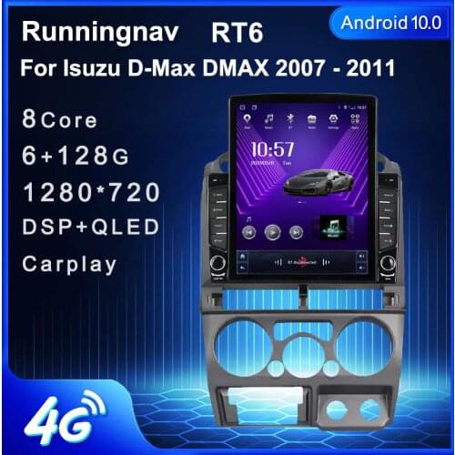 Runningnav For Isuzu D-Max DMAX 2007 2008 2009 2010 2011 Tesla Type Car Radio Multimedia Video Player Navigation GPS