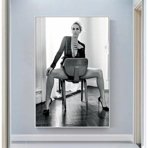 Silk Cloth Wall Poster Kate Winslet Sexy Model Star Art Home Decoration Gift