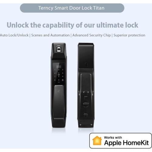 Terncy Smart Lock (Black) - Works with Apple Homekit
