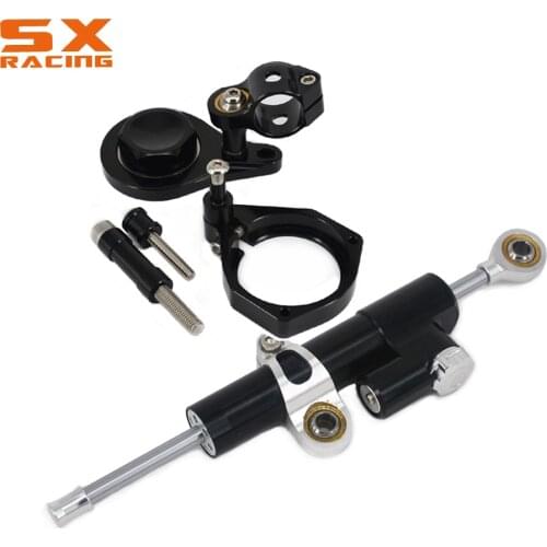 Steering Damper Set Stabilizer With Bracket Mounting Assemblly For BMW S1000RR S1000 RR 2010-2011 10 11