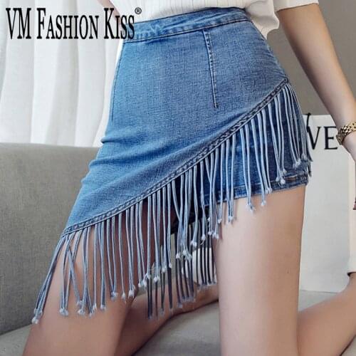 VM FASHION KISS Denim Skirts For Women