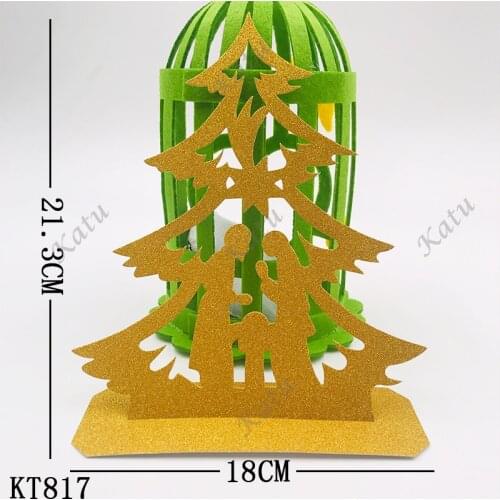 Christmas tree cutting dies 2019 new die cut &wooden dies Suitable for common die cutting machines on the market