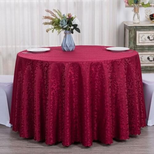 WedFavor Linen Tablecloths On The Table