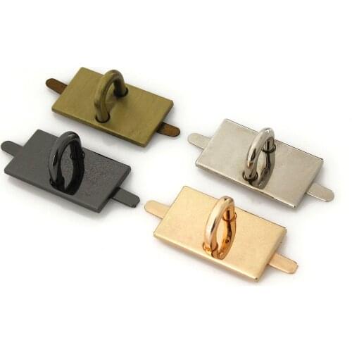 1pcs Zinc Alloy Bag Lock Base Fashion Clip Buckle for DIY Handbag Bag Purse Luggage Hardware Closure Bag Parts Accessories