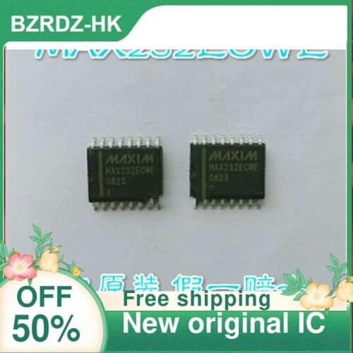 2-10PCS/lot MAX232 MAX232ECWE MAX232ECWE+T SOP-16 New original IC