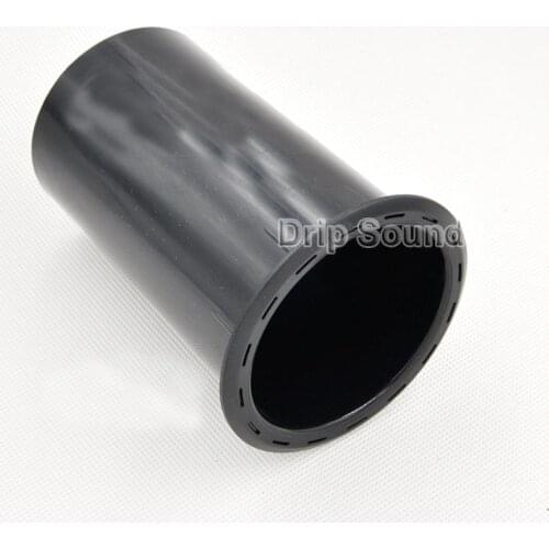 1pcs Speaker Port Tube Bass Subwoofer Stereo Audio Reflex Tube Loudspeaker Vent 64x110mm