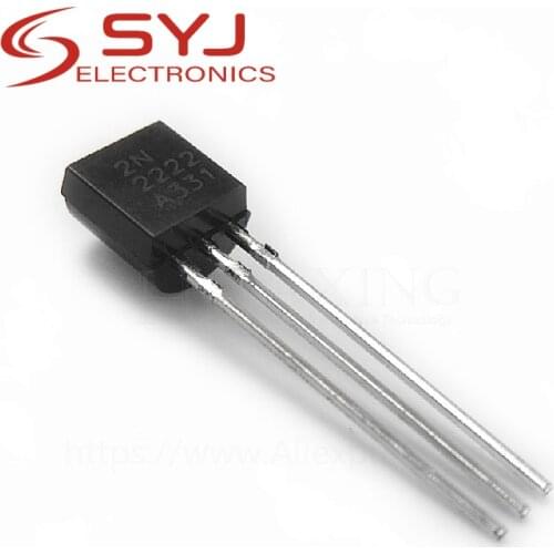 100pcs/lot 2N2222 2N2907 2N3904 2N3906 2N4401 2N4403 2N5088 2N5089 2N5401 2N5551 2N6427 TO-92 In Stock