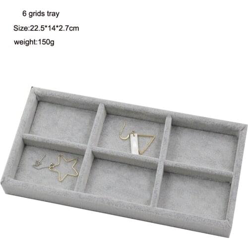 New Arrival Tray Rings Bracelets Gift Box Jewelry Storage Tray Jewellery Organizer Earrings Holder Small Size Jewelry DisplaySet