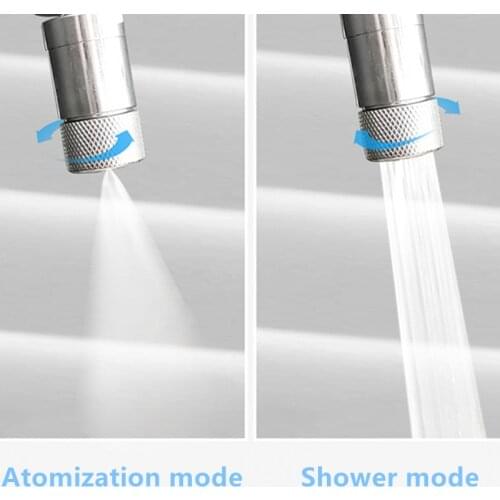 New Brass Two-Function Water Saving Faucet Aerator with Water Mist Kitchen Mixer Accessories Faucet Aerator