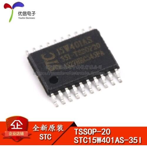Original the STC (macrocrystalline) STC15W401AS-35I-TSSOP20 microcontroller chip integrated circuit IC