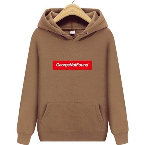 2021 autumn Winter GeorgeNotFound Merch Hoodie Sweatshirts Men Women Hip Hop Print Pullover Unisex Harajuku Tracksui