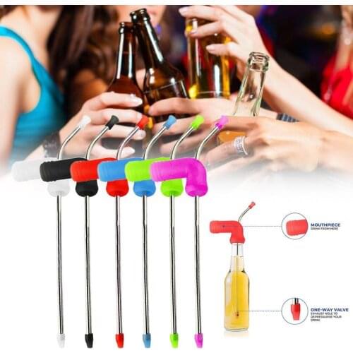 Beer Snorkel Beer Bong Funnel Hens House Entertainment Snorkel Beer Drink Party Slammer Drinking Tools Bar Festivals wholesale