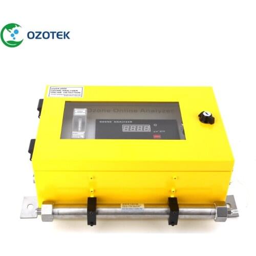 Wall mounted ozone analyzer UVO3-4400AC 0-200mg/L(MAX:350mg/L) to measure ozone output of ozone machine