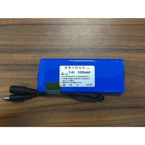 Shaoxing] 7.4V 5200MAH lithium polymer battery dew point tester battery with 8.4V1A charger