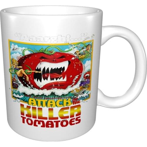 Attack Of The Killer Tomatoes Vintage Retro Mug Coffee Cup Coffee Mug Mom And Daughter Stranger Things