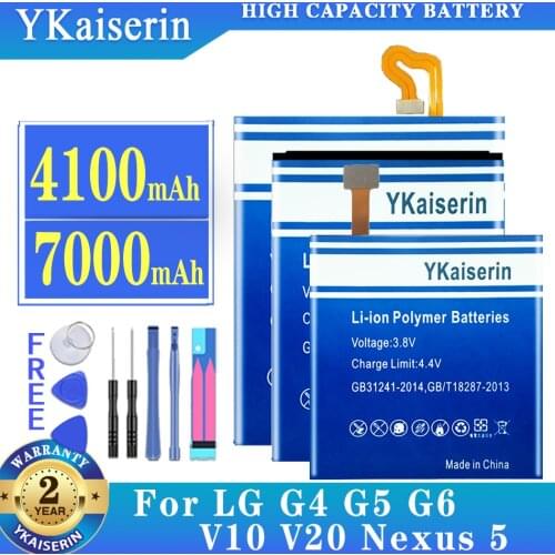 YKaiserin LG G6 Phone Batteries