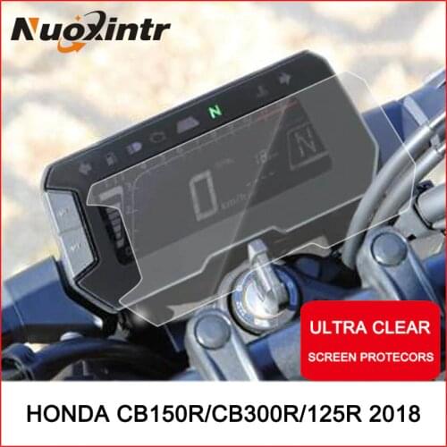 Nuoxintr Motorcycle Cluster Scratch Protection Cluster Screen Film Protector for Honda CB125R CB 125R CB150R CB 150R CB300R 2018