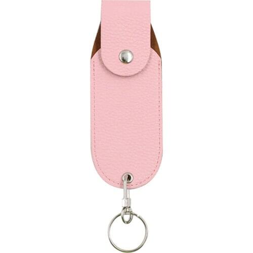 Protective Spray Leather Case Outdoor Portable Self-defense Spray Storage Case Leather Case With Key Ring For MK3 Canister