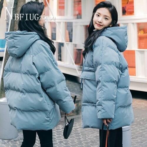 Women Parkas 2020 Winter New Thick Bread Style Female Coat