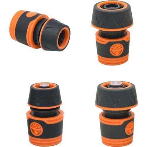 Garden hose 1/2 3/4 inch quick connector 16mm 20mm hose Water stop connector Car wash water gun fitting 1pcs NIN668