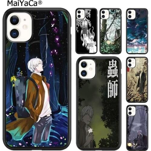 MaiYaCa Japan Anime Mushishi Phone Case Cover For iPhone SE 6 6s 7 8 plus X XR XS 11 12 pro max Samsung Galaxy S8 S9 S10 shell