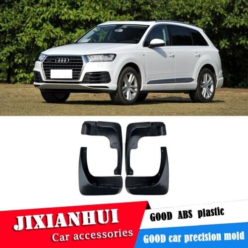 For Q7 2016-2020 Mudflaps Splash Guards Front With color and rear Mud Flap Mudguards Fender Modified special