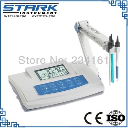 Multi parameter meter benchtop pH/pX ORP Conductivity Resistivity TDS Salinity DO saturation Ion Concentration TemperatureRS3232