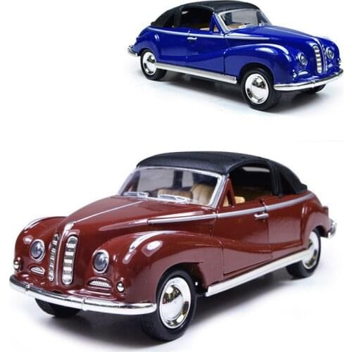An Alloy Model Of a Classic Car Newest Arrivals Vintage Diecast Pull Back Car Model Toy for Children Gift Decor Cute Figurines