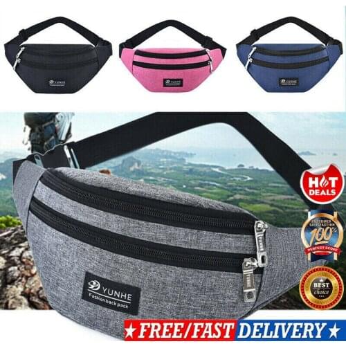 2019 HOT Unisex Bag Travel Waist Fanny Pack Holiday Sport Fashion Chest Bag Pack Pouch Travel Festival Waist Belt Leather Bag