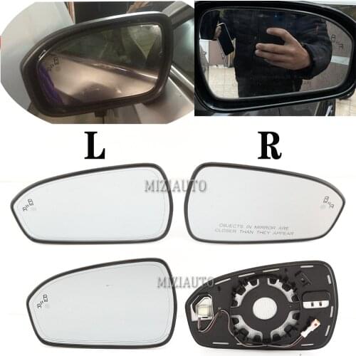 Heated Side Wing Rear view Mirror Glass for Ford Mondeo 2013 2014 2015 2016 2017 2018 Auto Replacement US Version