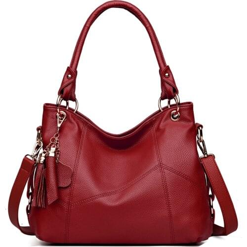 Women Leather Handbags Women Messenger Bags Designer Crossbody Bag Women Shoulder Bags Female Top-handle Bags Vintage Retro Tote