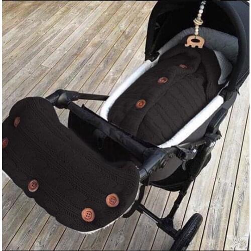 Winter pram hand muff baby carriage pushchair Fur Fleece Mittens hand cover buggy Clutch Cart Muff Glove stroller accessories