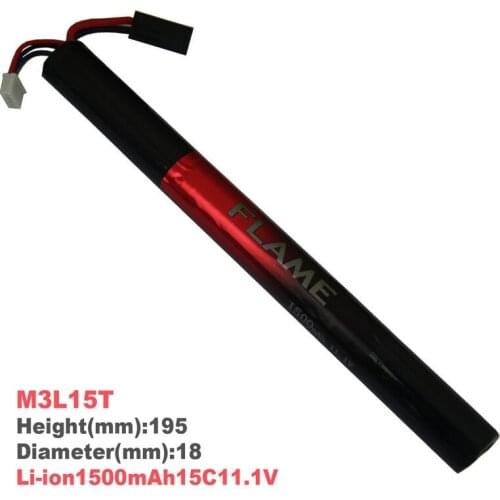 1pcs 100% Orginal Flame 11.1V 1500mAh 15C Li Polymer battery M3L15T Drop shipping