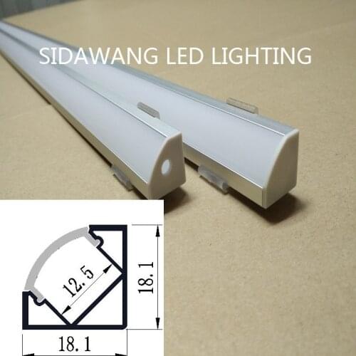 10sets per lot;2m per piece led aluminum profile channle for 12mm PCB SDW-1203