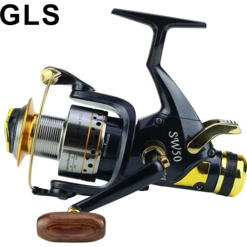 2020 SW50 60 series metal rocker metal wire cup metal head front and rear brake fish spinning wheel fishing reel