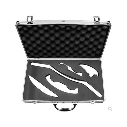 5pcs Stainless Steel Gua Sha Tool Fascia Healthcare Guasha Board Body Massage Tool Muscle relaxation