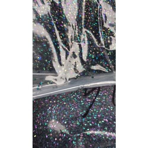 50g Holographic Nail Sequins Glitter 3mm Jewelry Shaped Dazzling Nail Flakes Paillette Manicure Nail Art Flakes Decoration