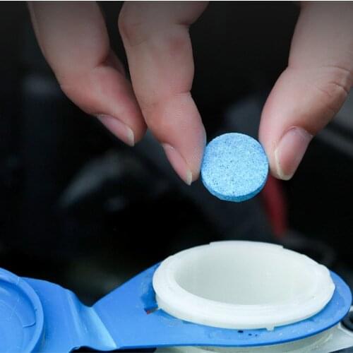 6pcsCar Windshield Cleaner Compact Effervescent Tablets Car Accessories for Peugeot 206 207 208 301 307 308 407 2008 3008 4008