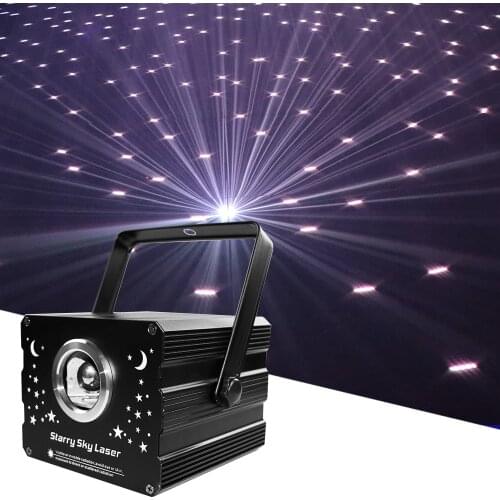 Aluminum 500mw DJ Disco Light Party Light Voice Music Control dj Laser Projector Light RGB Effect Lamp For Party Bar Home DMX512