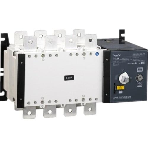 YES1-630GA/3P 2 Input 1 Output DC Automat Transfer Switch